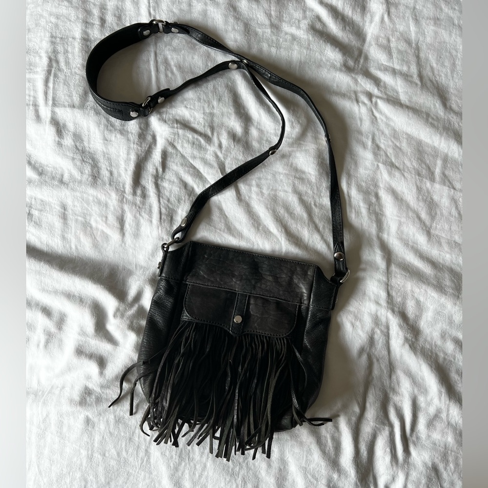 Rebecca Minkoff fringed cross body bag